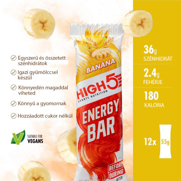 High5 Energy Bar banan