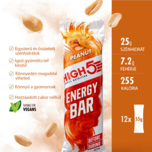 High5 Energy Bar mogyoró