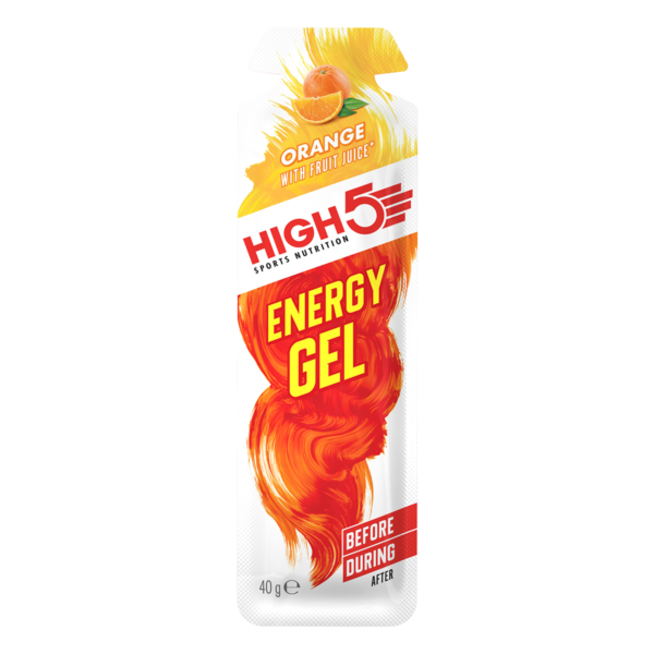 High5 Energy Gel 40g narancs