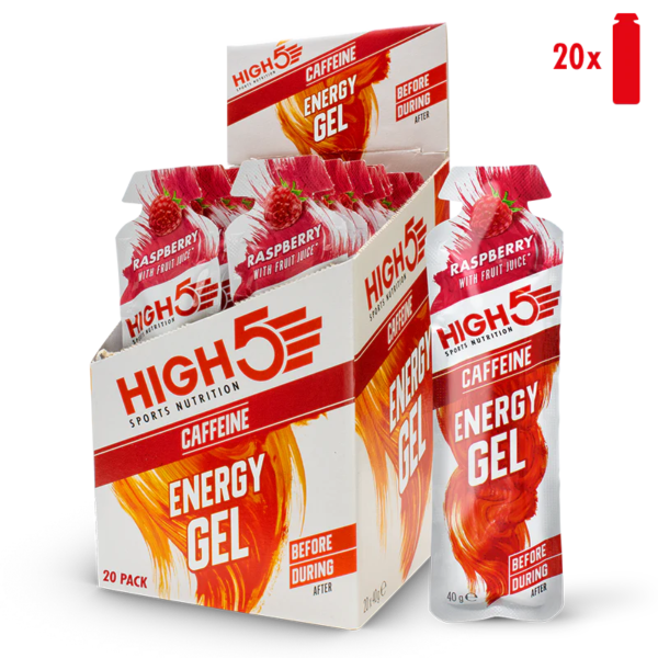 High5 Energy Gel Caffeine berry 20