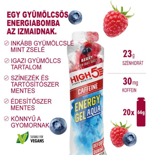 High5 Energy Gel caffeine berry