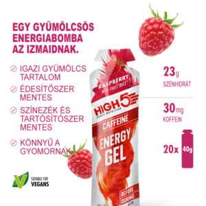 High5 Energy Gel Caffeine berry