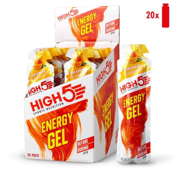 High5 Energy Gel orange 20