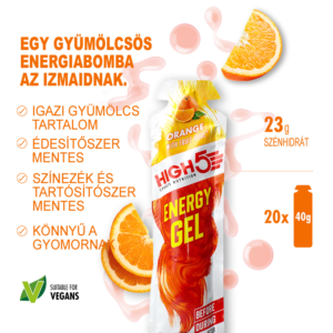 High5 Energy Gel orange