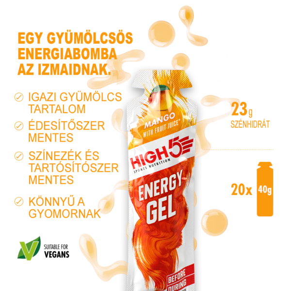High5 Energy Gel mango